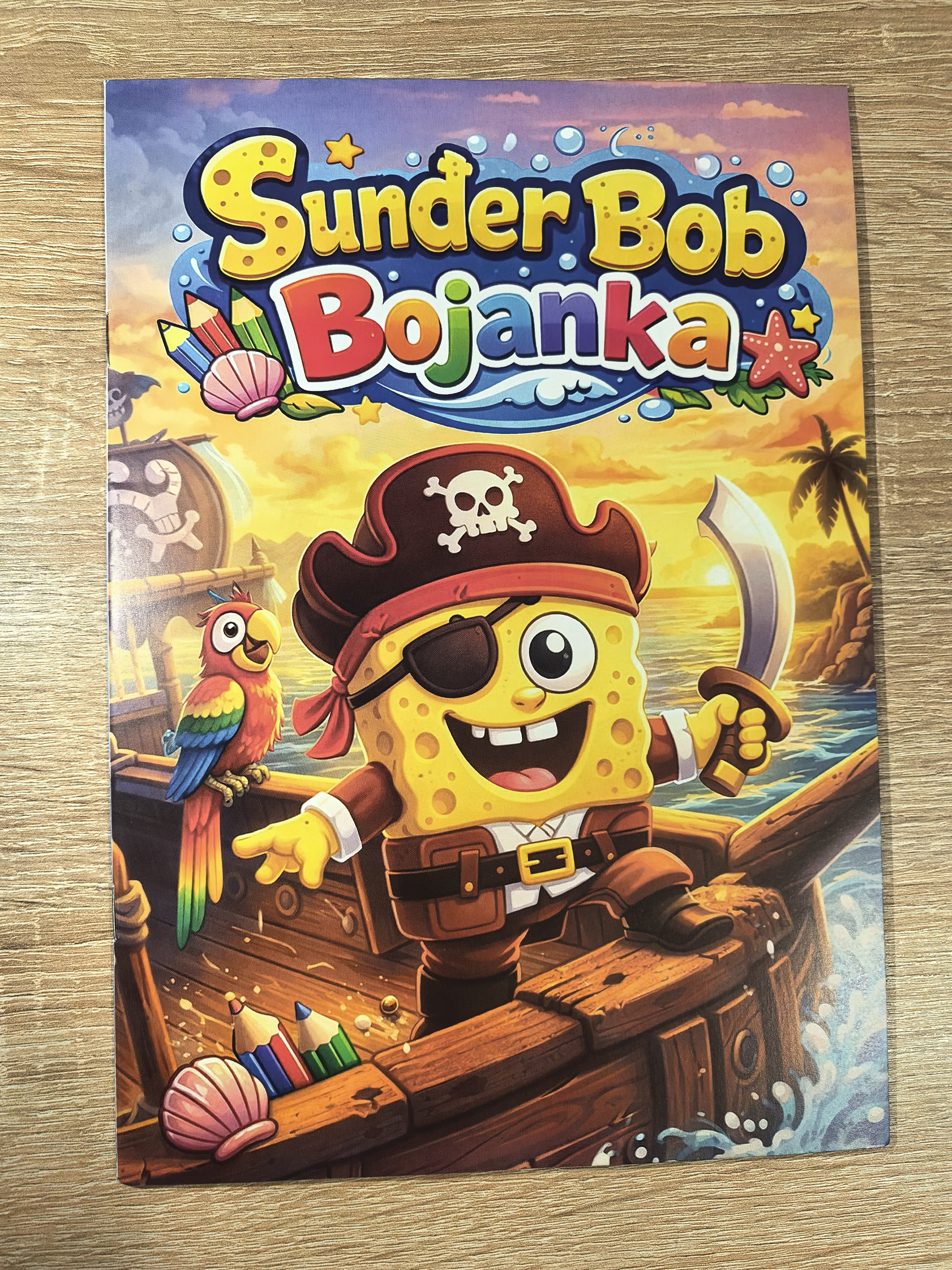 Bojanka Sunđer Bob Pirati